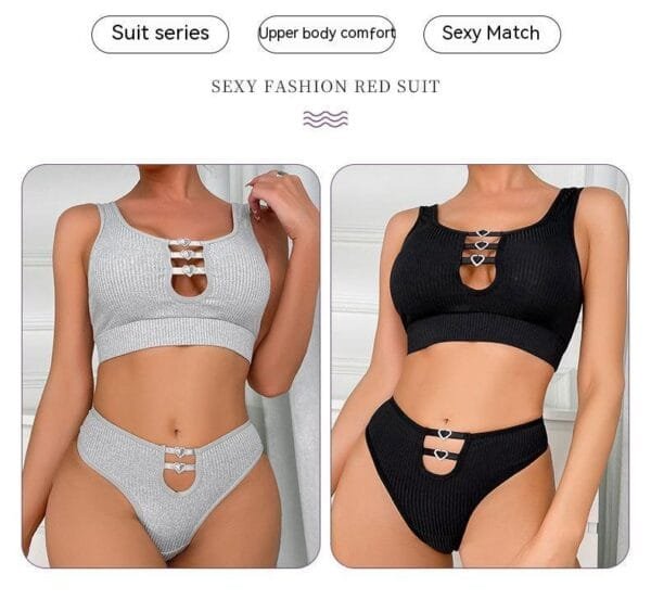 Underwear Push-up Bra Sexy Lingerie Set - Image 2