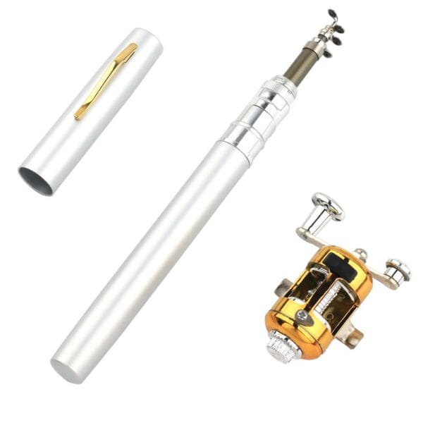 Portable Telescopic Pocket Stream Fishing Rod Ice Rod Sea Fishing Rod 1m Pen Fishing Rod Kit - Image 8