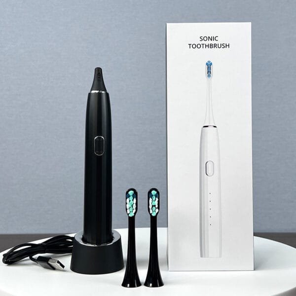 Wireless Charging Ultra-long Life Battery Power Display Electric Toothbrush - Image 3