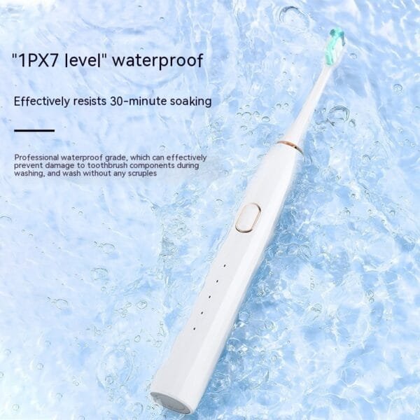 Wireless Charging Ultra-long Life Battery Power Display Electric Toothbrush