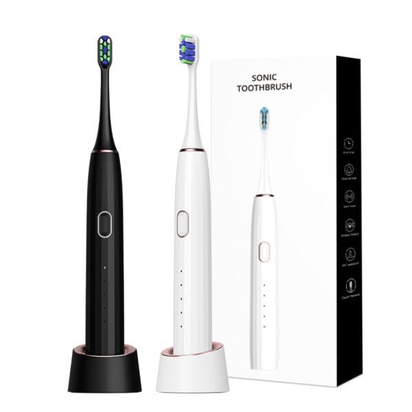 Wireless Charging Ultra-long Life Battery Power Display Electric Toothbrush - Image 5