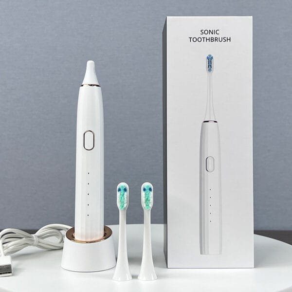 Wireless Charging Ultra-long Life Battery Power Display Electric Toothbrush - Image 4