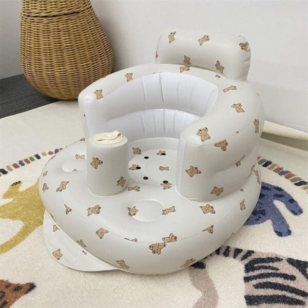 Portable Inflatable Baby Dining Chair For Bathing And Swimming - Image 9