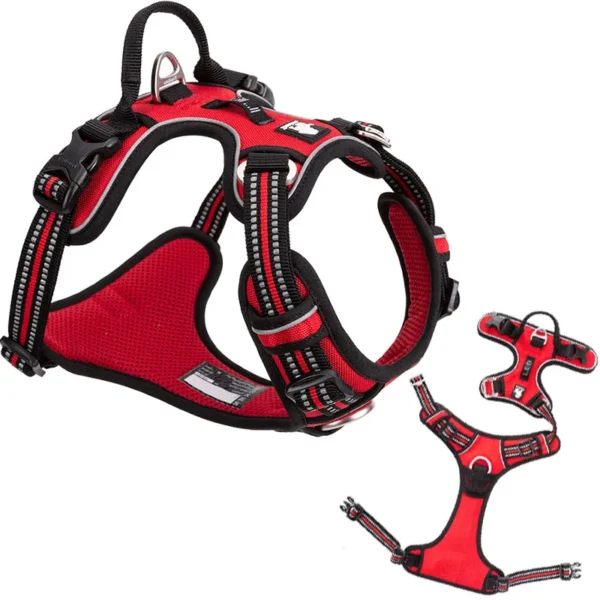 Truelove Front Nylon Dog Harness No Pull Vest Soft Adjustable Safety Harness For Dog Small Large Running Training French Bulldog - Image 2