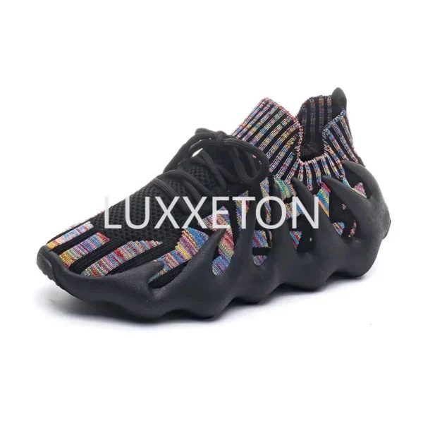 2024 New Summer Mesh Shoes Couple Knitted Thin Breathable and Anti Slip Soft Sole Sports and Leisure One Step Walking Shoes - Image 5