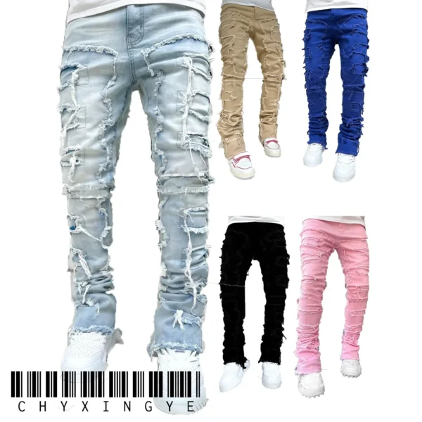 Chyxinye 2023 Overalls Camouflage Y2K Fashion Baggy Jeans Cargo Pants Men Clothing Straight Women Wide Leg Long Trousers Homme - Image 2