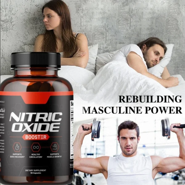 Best Booster for Men - Nitric Oxide Supplements for Health, Energy & Endurance, Muscle Mass - Image 5