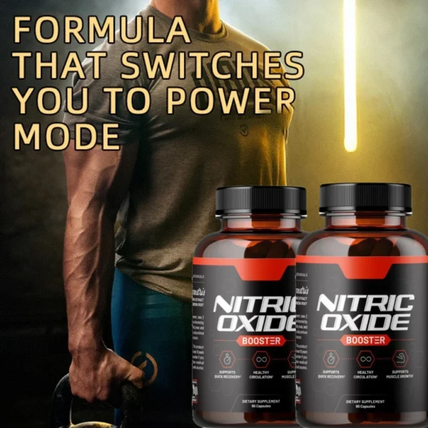 Best Booster for Men - Nitric Oxide Supplements for Health, Energy & Endurance, Muscle Mass - Image 4