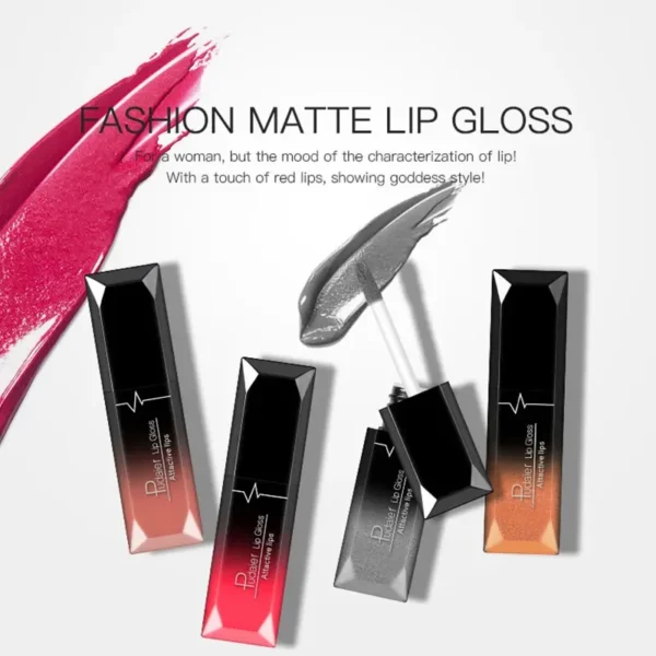 Best Lip Makeup 17 Color Sexy Matte Long Lasting Lipgloss Liquid Lipstick Lip Cream - Image 5