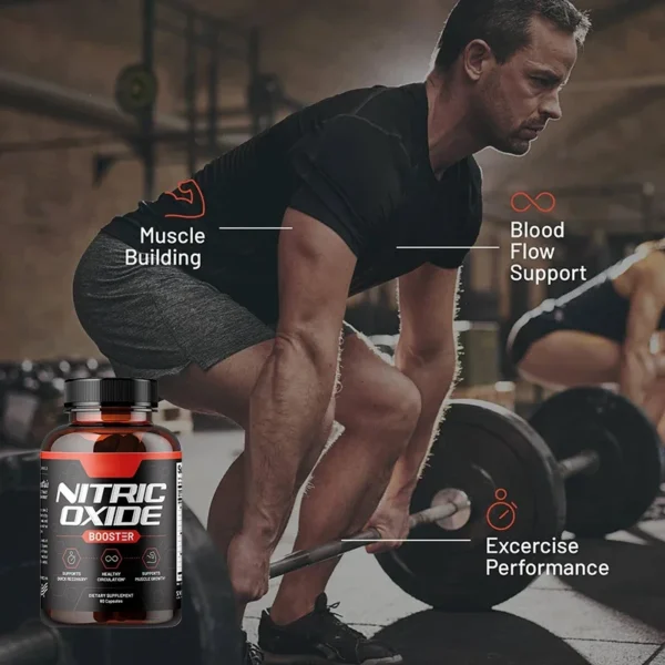 Best Booster for Men - Nitric Oxide Supplements for Health, Energy & Endurance, Muscle Mass - Image 6