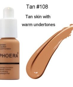 press type oil control matte concealer foundation cream natural color