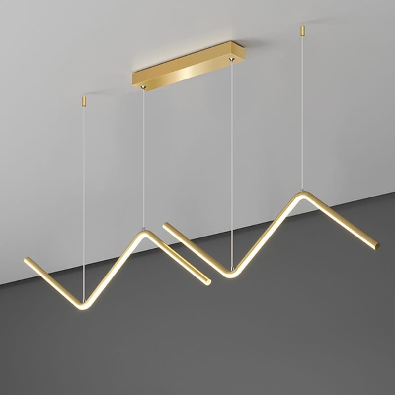 minimalist LED chandelier wall suspension light