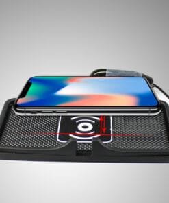 Support chargeur voiture sans fil Qi 10W pour iPhone et Samsung