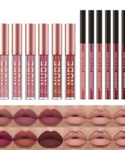 matte lipstick and lip liner set